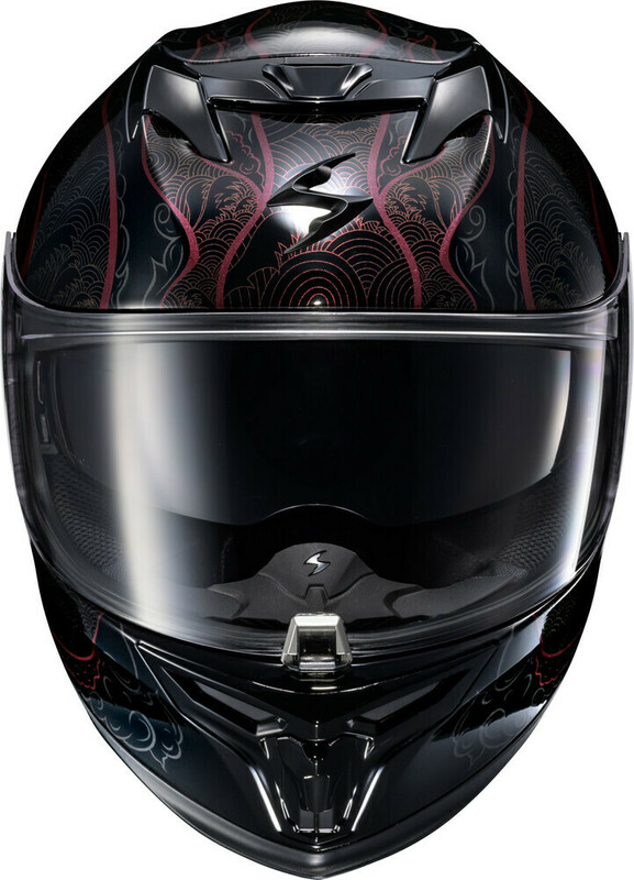 Scorpion EXO EXO-T520 Nama-Shimi Black Chameleon Helmet - Speed