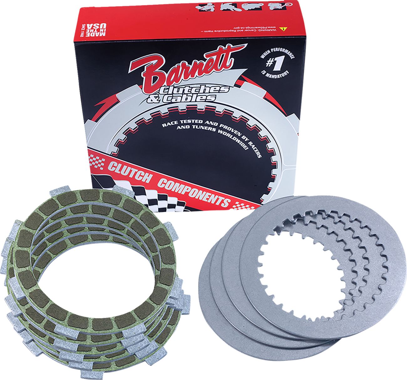 Barnett Clutch Kit Kevlar Z125 PRO - 306-45-10002 - Speed Addicts