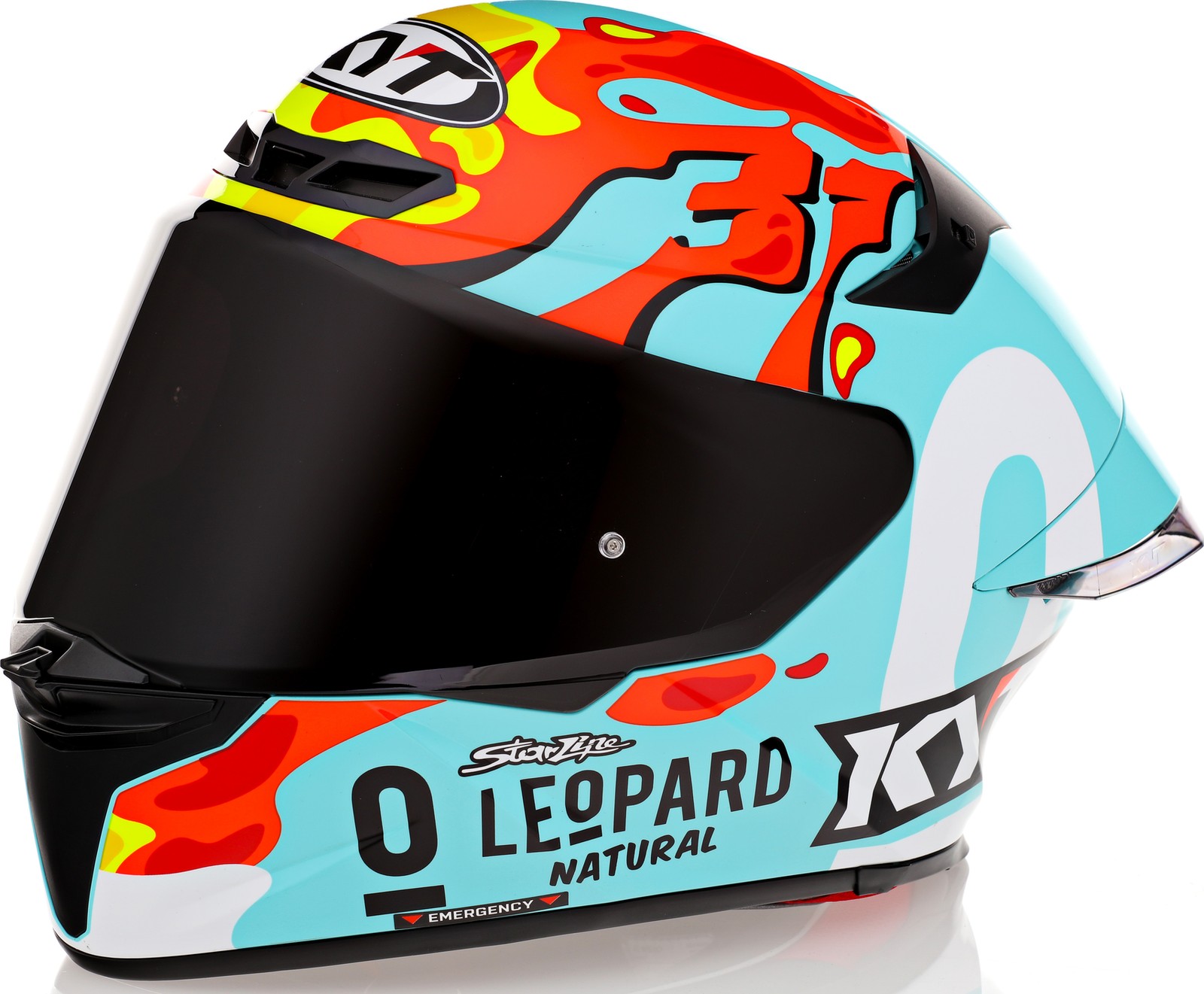 KYT TT-Revo Leopard Aragon Replica Helmet - Speed Addicts