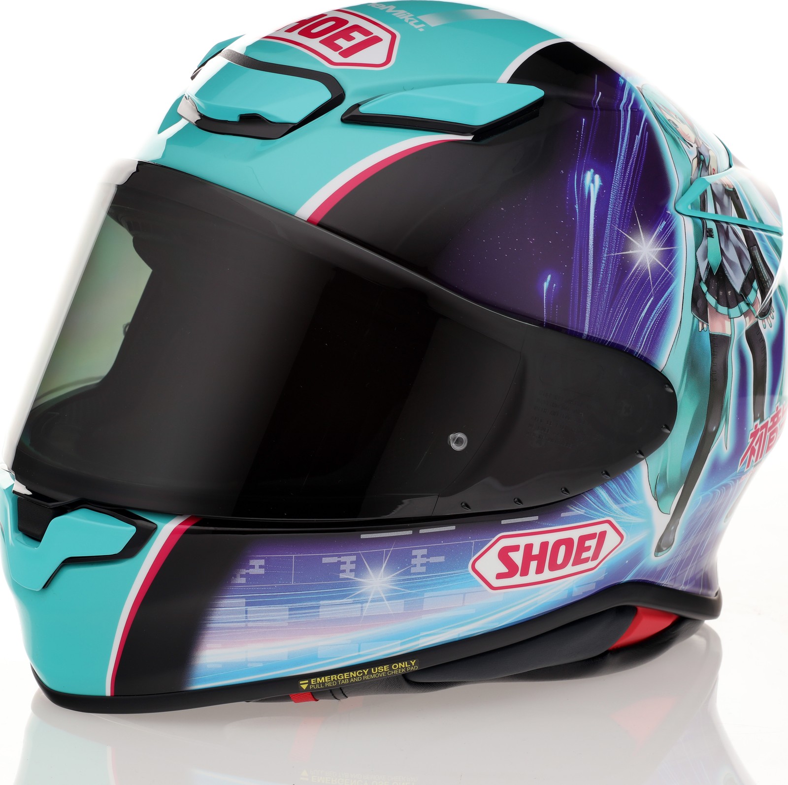 Shoei RF-1400 Hatsune Miku Helmet - Speed Addicts