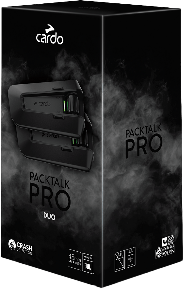 Cardo Packtalk Pro Bluetooth Headset Duo - Speed Addicts