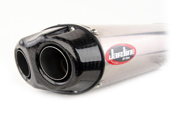 Jardine RT1 Titanium Dual Outlet Slip On Exhaust ZX-6R / ZX-6RR