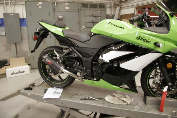 Jardine RT5 Carbon Fiber Full Exhaust Muffler Kawasaki Ninja