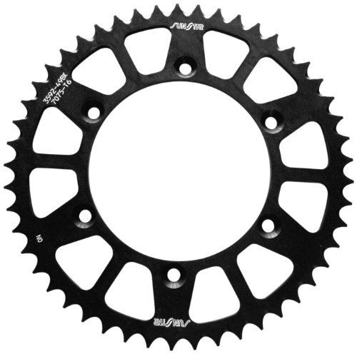 Sunstar Rear Sprocket Aluminum 50T (Black) - 5-354750BK - Speed