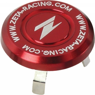 Zeta Stem Cap (Red) - ZE58-4133 - Speed Addicts