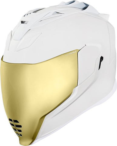icon airflite freedom spitter helmet white facemask Airframe Pro Gloss Full Face The Icon Airflite Motorcycle Helmet is part of the latest Icon collection Icon Airflite Motorcycle Helmet -