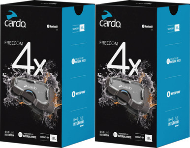 FREECOM 4X & SPIRIT HD Combo Pack - Cardo Systems