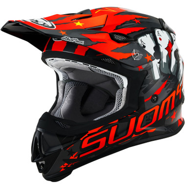 Jump West Suomy Mr Jump Helmet Helmet Padding MX Jump Killer Loop