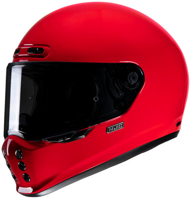 HJC V10 Deep Red Helmet - Speed Addicts