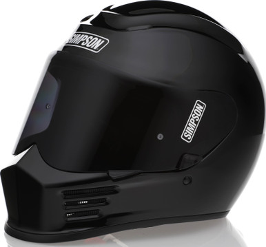 SIMPSON SpeedBandit Black シンプソン スピード xxl Simpson Speed Bandit Gloss Black Helmet - Speed Addicts