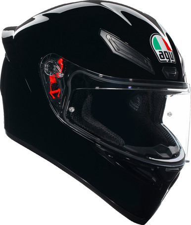 AGV K1 S Sling Matt Black/Red 038 - Worldwide Shipping!