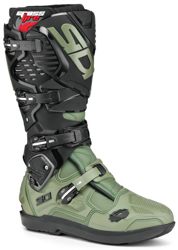 ダイコークロスブリードcbss116SRS Sidi Crossfire 3 SRS Army Black Boots - Speed Addicts