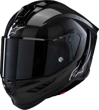 Alpinestars Supertech R10 Solid Carbon Black Helmet - Speed