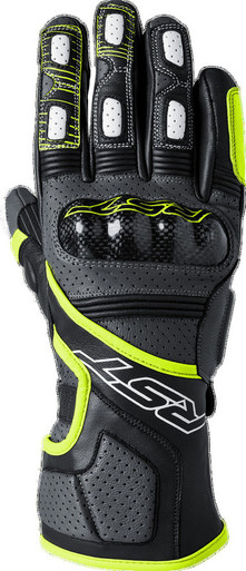 RST Fulcrum CE Grey Flo Yellow Black Glove - Speed Addicts