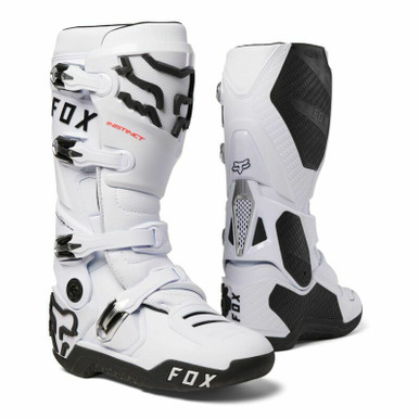 Fox Racing Comp Motocross Boots - Mens Dirt Bike Powersports Boots With Adjustable Buckles, Resoleable Outsole