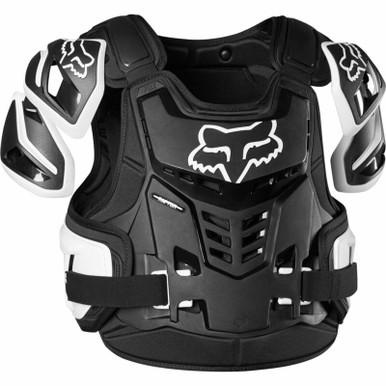 Fox Racing Raptor CE Black White Chest Protector - Speed Addicts