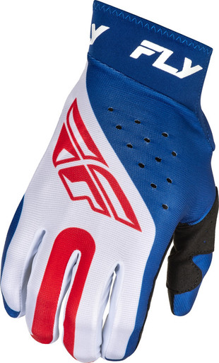 red white and blue dirt bike gear