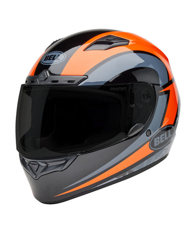 bell true fit mini black & orange bike helmet Demon Podium Full Face Bicycle Helmet- Gloss Black/Orange LARGE / Gloss Black/Orange / BE-LINK AUDIO and a padded wind collar. Eliminator Carbon