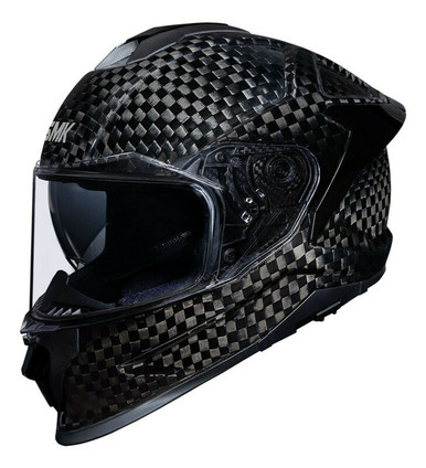 SMK Titan V2 Carbon Gloss Black Helmet