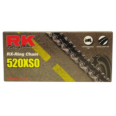 RK 520XSO High Performance RX-Ring Motorcycle Chain - Speed Addicts