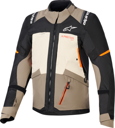 Alpinestars Andes V4 Drystar Walnut Black Jacket - Speed Addicts