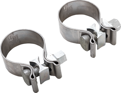 Vance & Hines Slip-On Muffler Clamps Twin Cam - 23715 - Speed Addicts