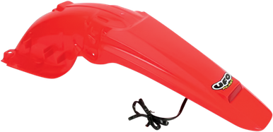 UFO Enduro Rear Fender with LED '00-'20 OEM CR Red - HO04603-070