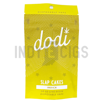 dodi Delta 8 Disposable 2g  - Slap Cakes (Indica)
