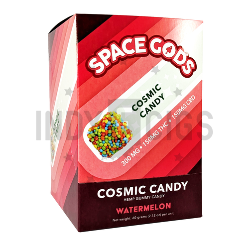 Space Gods Delta 9 Cosmic Candy - Watermelon 10 pk. Display (300mg)