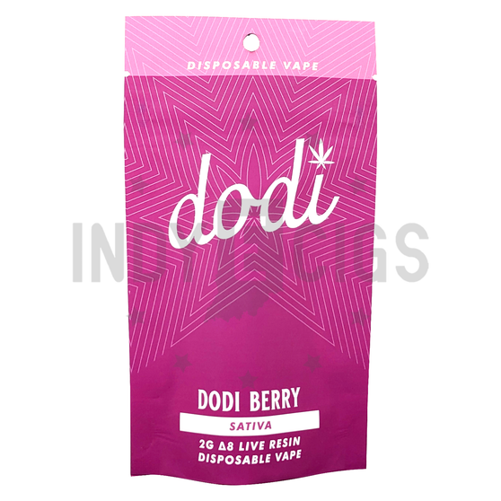 dodi Delta 8 Disposable 2g  - dodi Berry (Sativa)