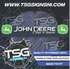 JOHN DEERE 3 STEPS TO HEAVEN BLUE AND WHITE