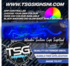 STYLE 24 CASH IH SWIRLS RGB WINDOW LIGHT BOARD