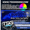 STYLE 42 MAN LARGE RGB WINDOW LIGHT BOARD