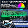 STYLE 46 DAVID BROWN LARGE RGB WINDOW LIGHT BOARD