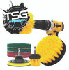 Drill Cleaning Brush Set 10pcs Power Scrub