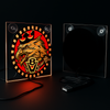 Lightbox Deluxe “Eagle King of the Road Red” | USB LED Truck Sign