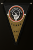 Old Skool Club Pennant – Retro Truck Banner 23x29cm with Black Fringes
