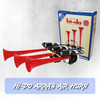 Hi-Do Arrab Air Horn 12V/24V – Triple Trumpet 125dB