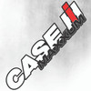 CASE MAXXUM IH Tractor Decal - Silver & Black