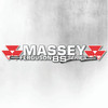 Massey Ferguson 8S Silver & Black New Style Decal