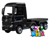 Onyx Kids Ride-On Truck Trailer Black – Mercedes-Style Trailer Attachment
