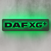 3D DAF XG+ Letters RGB COLOUR LED Light Up Sign