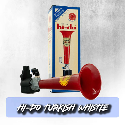Genuine Hi-Do Turkish Whistle 12/24V – Original Turkish Air Horn Genuine Hi-Do Turkish Whistle 12/24V – Original Turkish Air Horn