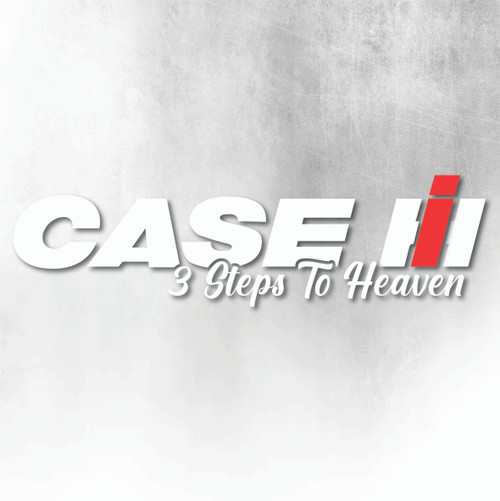 CASE IH 3 RED AND WHITE 3 STEPS TO HEAVEN