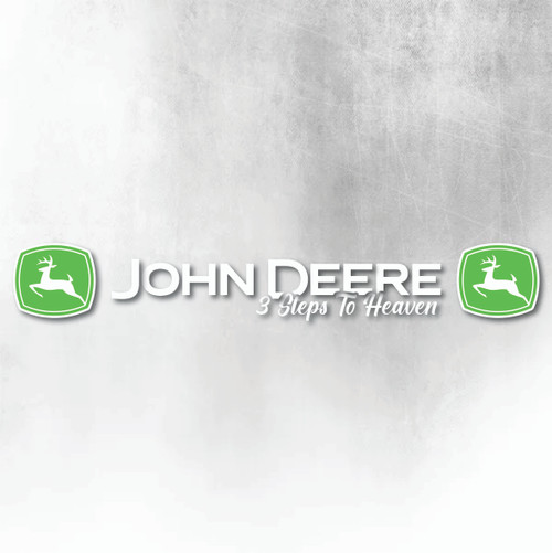 JOHN DEERE 3 STEPS TO HEAVEN BLUE AND WHITE JOHN DEERE 3 STEPS TO HEAVEN BLUE AND WHITE