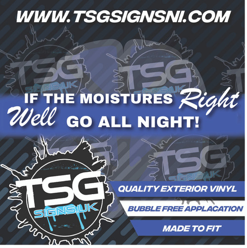 If the moistures right, well go all night white - Style 61