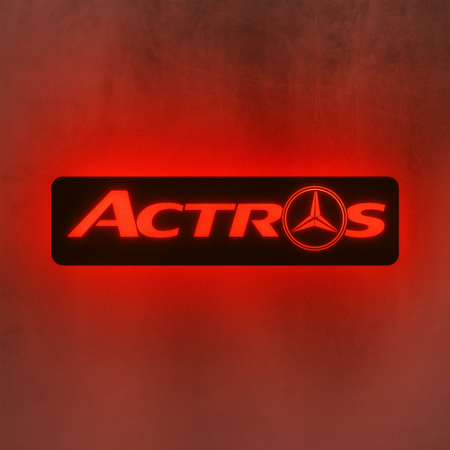 STYLE 6 Mercedes Actros RGB Window Light Board STYLE 6 Mercedes Actros RGB Window Light Board