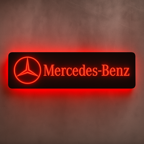 STYLE 37 Mercedes Benz RGB Window Light Board