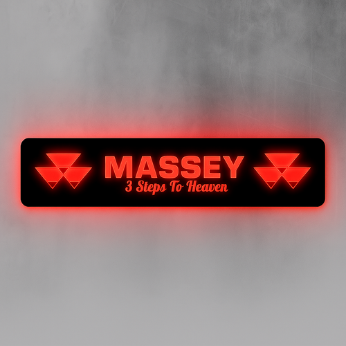 STYLE 55 Massey Ferguson Large RGB Window Light Board