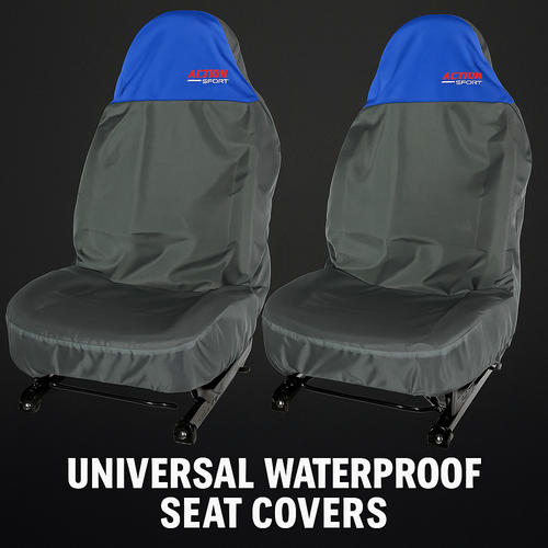 Action Sport Universal Seat Covers – Blue & Black